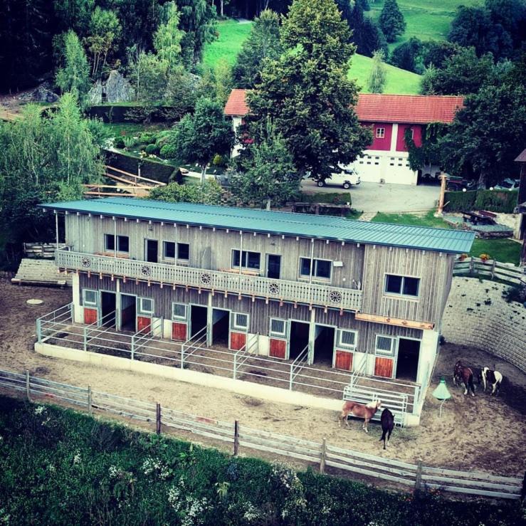 Ferienwohnung Erlebnisbauernhof Gutschi Ranch Kamp Exterior foto